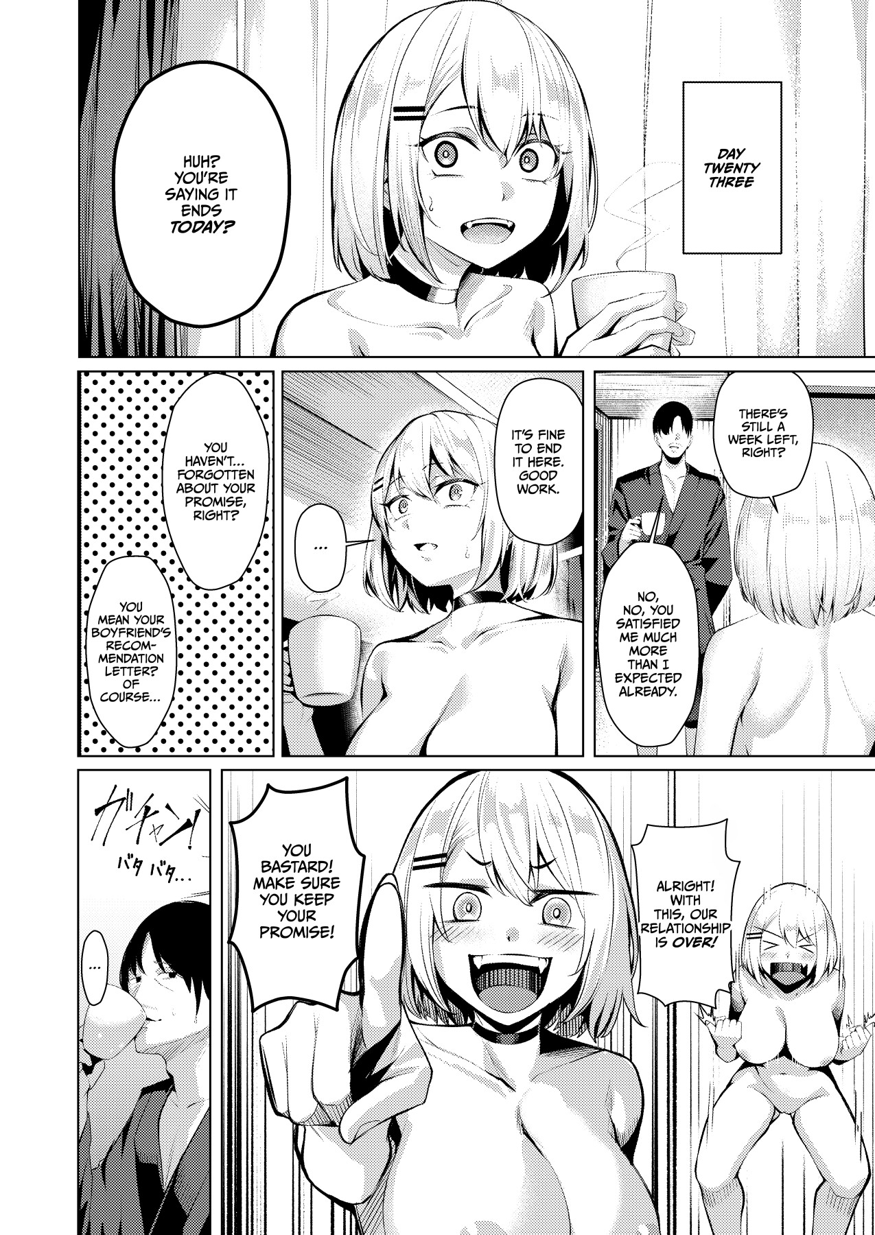 Hentai Manga Comic-The Story of a Delinquent Girl Getting Stolen Away and Becoming Captive to a Massive Cock-Read-43